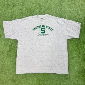 Vintage Michigan State Spartans T-Shirt Men's Size 3XL MSU